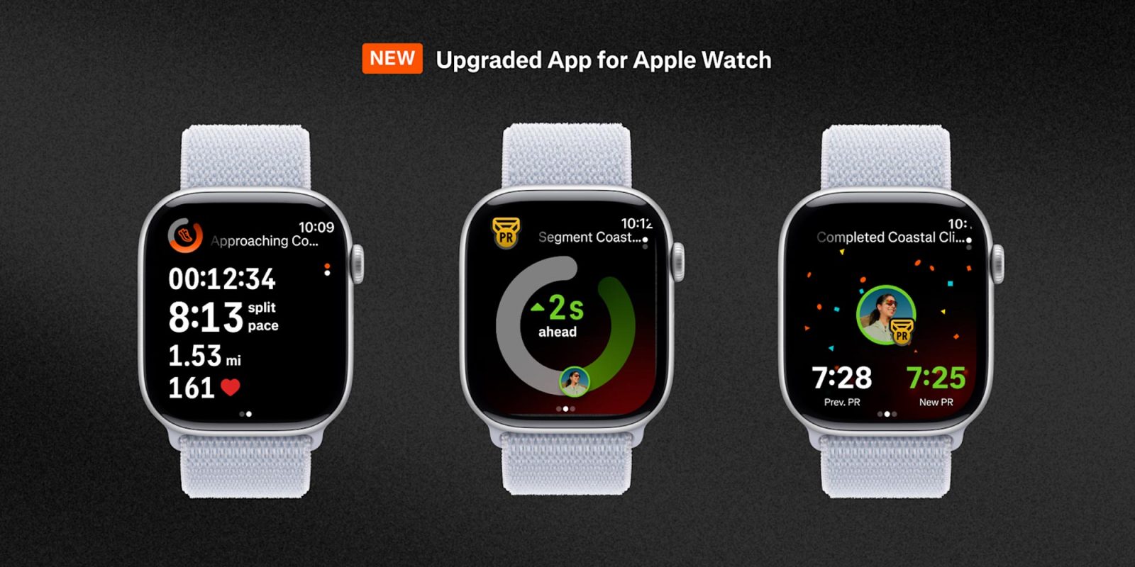 Strava updates Apple Watch app, introduces Live Segments